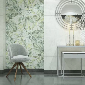 Декор Villeroy&Boch Urban Jungle светло-серый джунгли 40х120 см, K1440TC050010