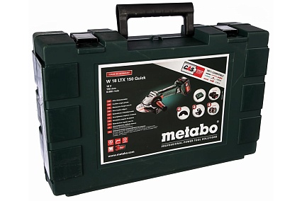 Аккумуляторная угловая шлифмашина Metabo W 18 LTX 150 600404650