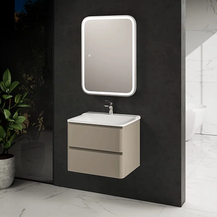 Тумба с раковиной AQUAme S4 60 см