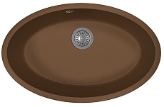 Кухонная мойка Florentina Вега Овал 70 см, мокко FSm