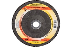 Круг лепестковый конический (180х22.2 мм; К60) для углошлифовальных машин Энкор 20541