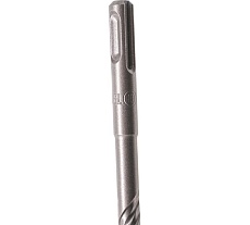 Бур по бетону, двойная спираль, Cobalt W-tip (10x310 мм; SDS PLUS) Denzel 705019