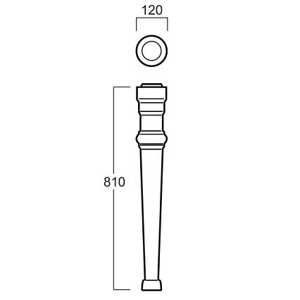 Ножки для раковины Simas Arcade/Londra GB001bi (для AR864/AR874)