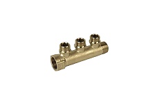 Коллектор (вход 3/4"; выходы 1/2") для трубопровода GENERAL FITTINGS 51045-3/4-1/2-T3