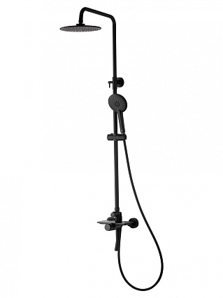 Душевая стойка Wonzon&Woghand WW-N3S962-MB черный матовый