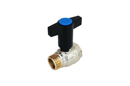 Шаровой кран ELSEN 1/2", НВ, высокая ручка из пластмассы EV12.6201
