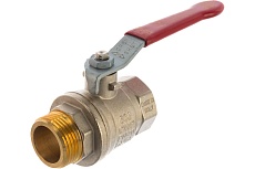 Шаровой кран RUB 1&quot; DN25 PN40, ВР-НР, серия MILANO (S.90), ручка S90F20