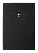 Поддон для душа BelBagno TRAY-MR-UNO-AH-120/80-35-NERO-NO 120x80 черный, накладка черный