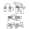 Смеситель для раковины Fantini Nostromo Small 50 13 G913B черный матовый