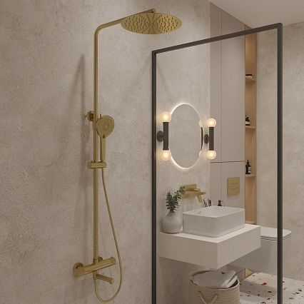 Душевая стойка Oliveeka Y-Line OL-739902 с термостатом