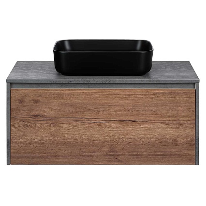 Мебель для ванной Vincea Mesa 100 см T.Oak + Beton