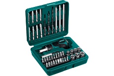 Реверсивная отвертка с насадками Kraftool 25556-H43