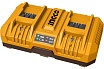 Двойное зарядное устройство Ingco 2x20 B, 4A+4А, INDUSTRIAL FCLI2082