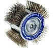 Кордщетка плоская AGGRESSO 110 мм, жесткая, 3 предмета для дрели KWB 602600