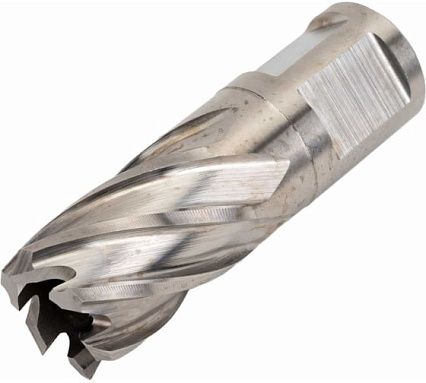 Сверло корончатое HSS по металлу (19х30/63 мм; Weldon 19) D.BOR CD-HSS-030-019-W