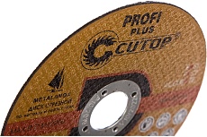 Диск отрезной по нержавеющей стали Profi Plus (125х1.0х22.2 мм) CUTOP 40003т