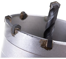 Коронка по бетону в сборе с удлинителем Профи (68 мм; SDS-max) NOVOCRAFT MAXCB160068