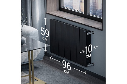 Радиатор Royal Thermo PianoForte 500 new/Noir Sable - 12 секц. НС-1176330