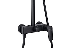Душевая стойка Aquatek Вега AQ2060MB черный матовый