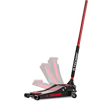 Домкрат подкатной низкого подхвата RUNTEC 3 т, 80-500 мм, усиленный, TECHNIC RT-PJL3T