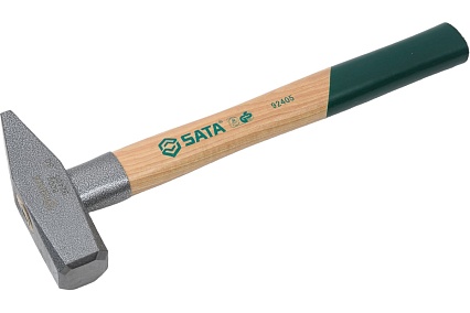 Слесарный молоток Sata 800 г, 350 мм, деревянная рукоятка 92405