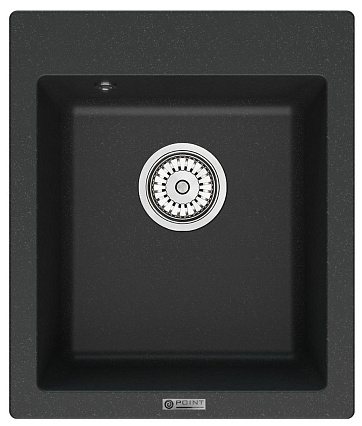 Кухонная мойка Point Динара PN3004B 42 см черный