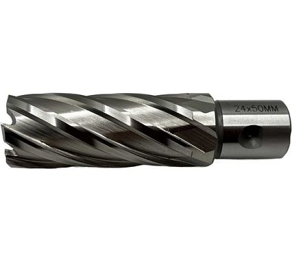 Сверло корончатое TORNERI 24х50 мм, HSS, Universal / Weldon 19 Т023637