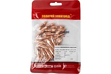 Наконечник сварочный 36-KD, медь E-Cu, 20 шт, M8, 1.2 мм GOLDEN BRIDGE 1169
