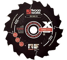 Диск пильный Эксперт 165x2.2/1.6x20 мм, Z=12, A=20° WOODWORK 29.165.12