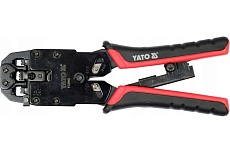 Клещи для зажима телефонных разъемов Yato RJ45 RJ10 RJ11 YT-22443