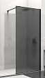 Душевая перегородка Vincea Walk-In VSW-1HS100GFB 100x200 черный матовый, матовое тонированное