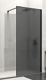 Душевая перегородка Vincea Walk-In VSW-1HS100GFB 100x200 черный матовый, матовое тонированное
