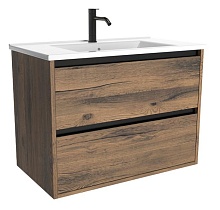 Тумба с раковиной ЗОВ Парма 70 см аттик