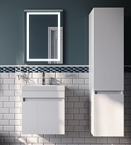 Мебель для ванной Iddis Zodiac 50 см подвесная с дверцами, белый