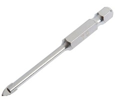 Сверло по керамике Тундра (4х70 мм; шестигранный хвостовик) ТУНДРА 6870934