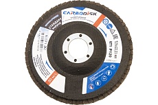 Круг лепестковый торцевой (125х22.23 мм; P120; корунд) CARBODISK Н0172135 00-00016555