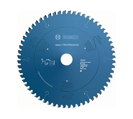 Диск пильный Expert for Multimaterial (250x30x2,4/1,8 мм) для торцовочных и панельных пил Bosch 2608642494