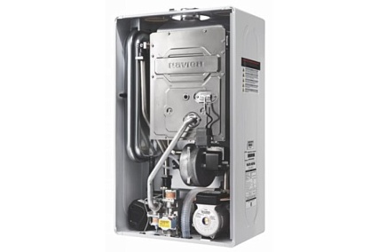 Газовый котел Navien Deluxe S-35k, закрытая камера, двухконтурный, 35 квт, коаксиальный НС-1205511