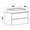 Тумба со столешницей Руно Мальта 70 см