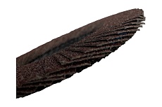 Круг лепестковый торцевой Brown 125х22 мм, Al 60 Flat Abraforce AFBR125AO06058F