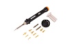 Гравировальная машинка Worx WX739.9 + Выжигатель WORX WX744.9, 20 В, 2 Ач, адаптер, ЗУ, кейс WX988