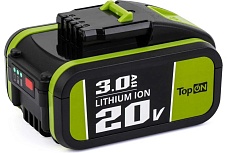 Аккумулятор Topon 20V 3.0Ah (Li-Ion) PN: WA3553 TOP-PTGD-WX-20-3.0