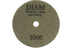 Круг алмазный гибкий шлифовальный Extra Line Universal №3000 (100х2.5 мм; сухая/мокрая) Diam 678