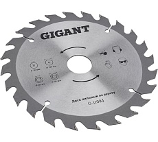 Диск пильный по дереву (190х2х30/20 мм; 24 зуба) Gigant G-11094