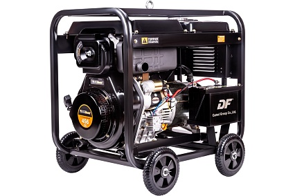 Дизельный генератор Foxweld expert d5500-1, 5.0-5.5 квт, 1ф, розетки 1x16a + 1x32a, ппп, мфд 3в1 8895