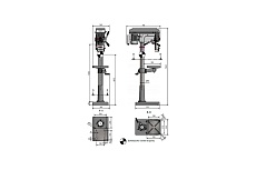 Сверлильный станок Optimum D26Pro 3003030