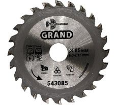 Диск пильный 85x15 мм, 24T TRIO-DIAMOND 543085