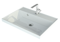 Раковина Style Line Asti 60 см белый глянец СС-00002467