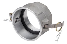 Алюминиевый камлок TITAN LOCK типа D серия &quot;EcoLine&quot;, розетка внутренняя резьба BSP 4&quot;, TL400DAL-EL