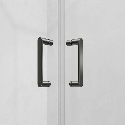 Душевой уголок RGW Passage PA-39Gr 80x80 прозрачное, графит 03083988-110